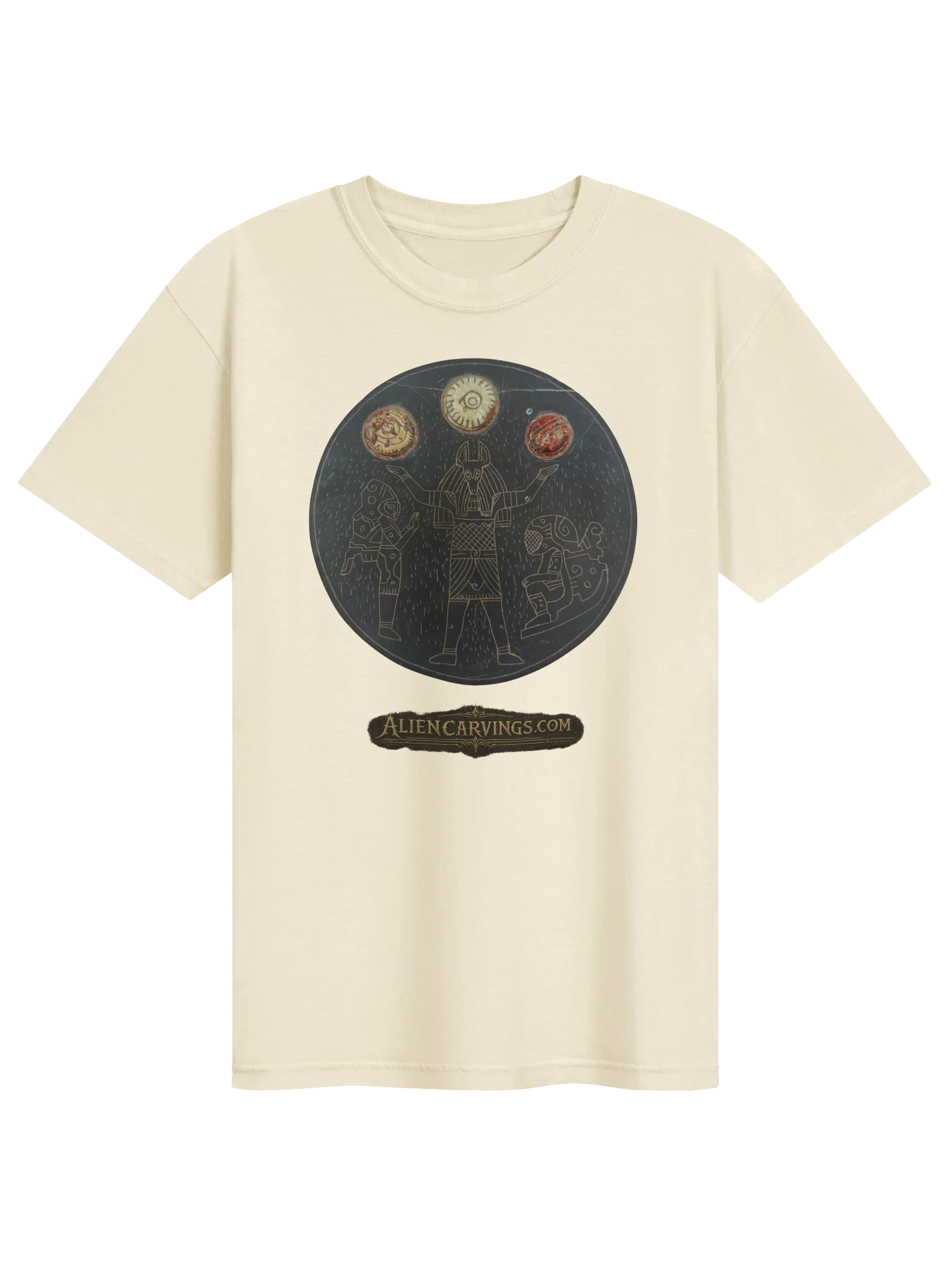 Anubis False Trinity White T-Shirt product image (1)