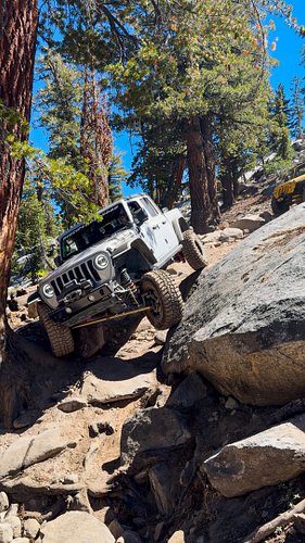 Mirror Lake Trail, CA during the 2026 High Sierra Poker Run! 
There was definitely some tight spots that made me pretty nervo...