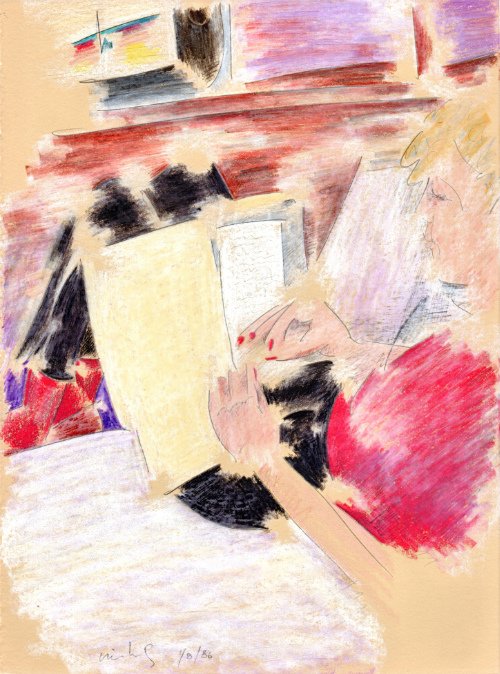 Sloy Reading Student Papers 01.08.86 print product image (1)