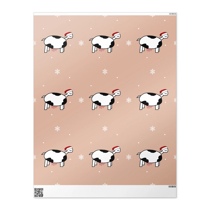 santa cashcow wrapping paper product image (2)