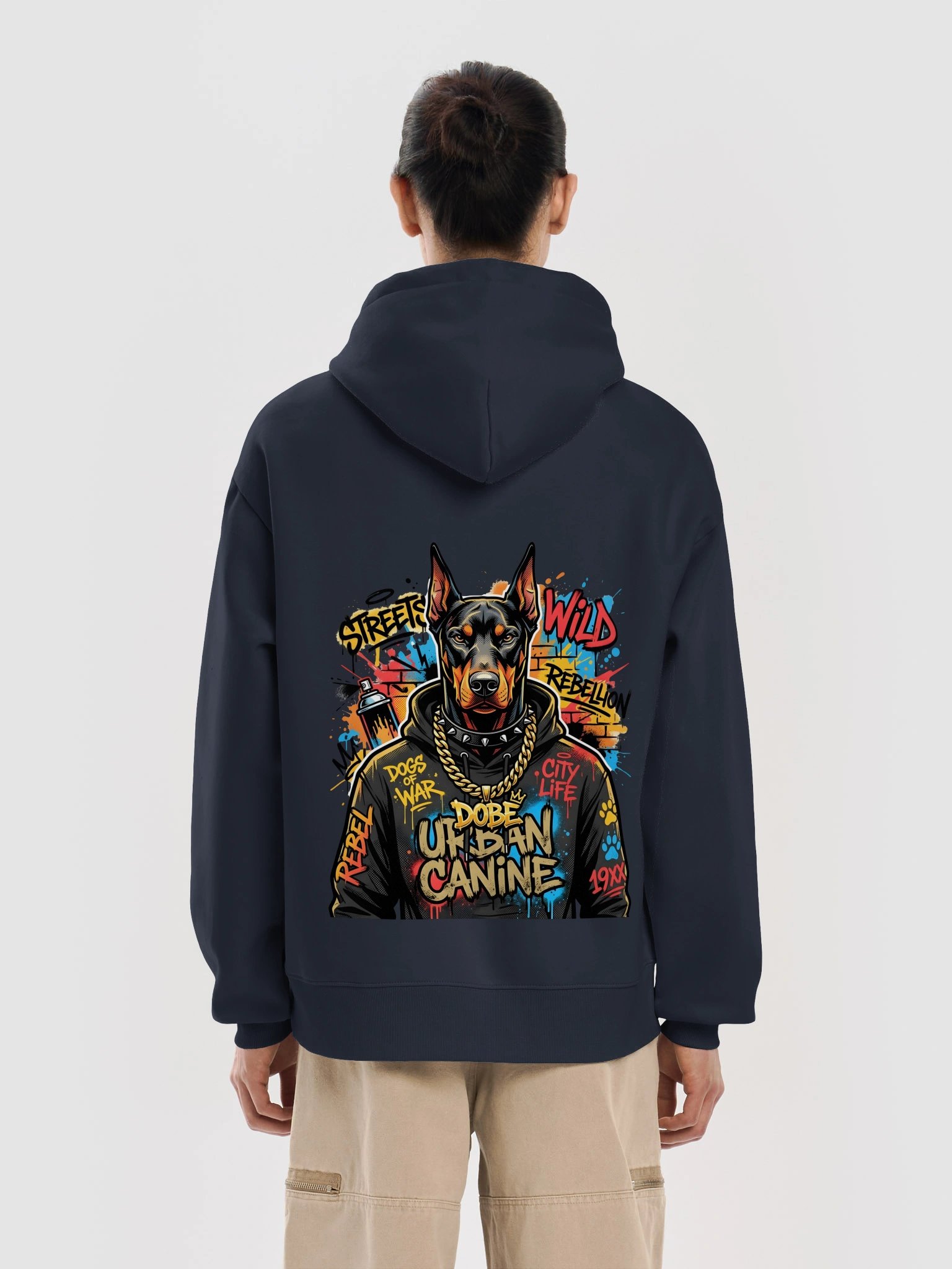 Urban Canine Doberman Streetwear Hoodie product image (21)