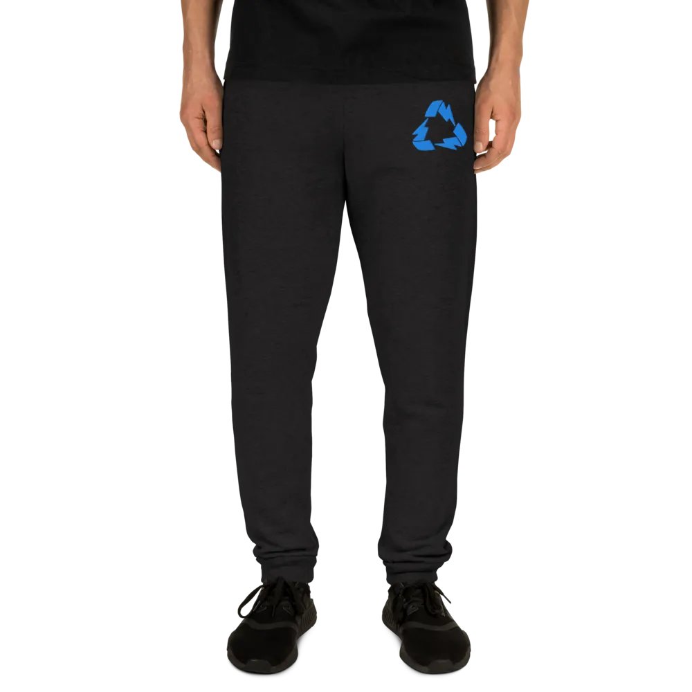 recycle bin unisex joggers (premium, embroidered) product image (3)