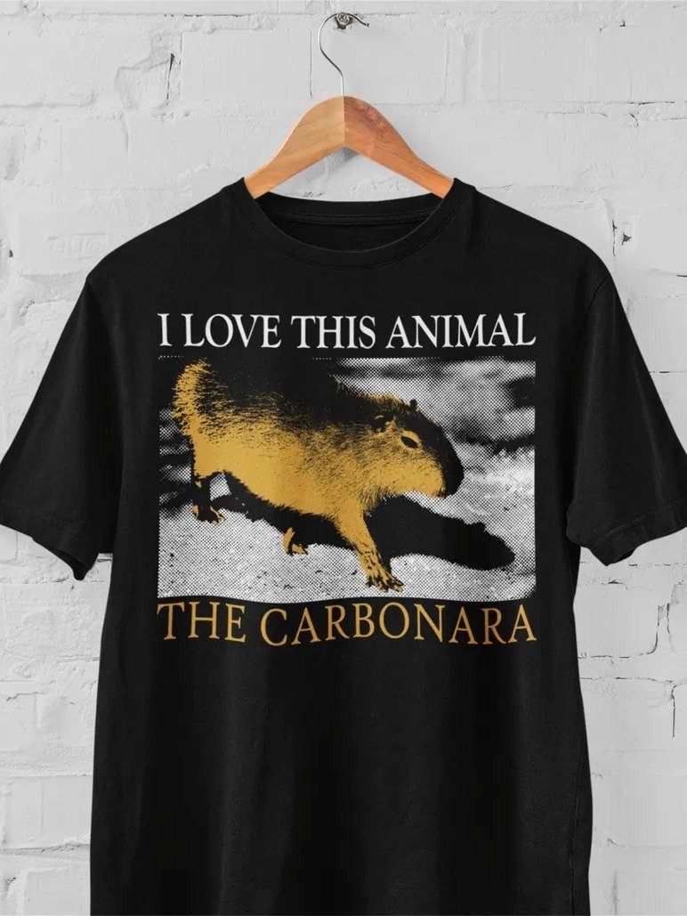 'Carbonara Capybara' Shirt product image (1)