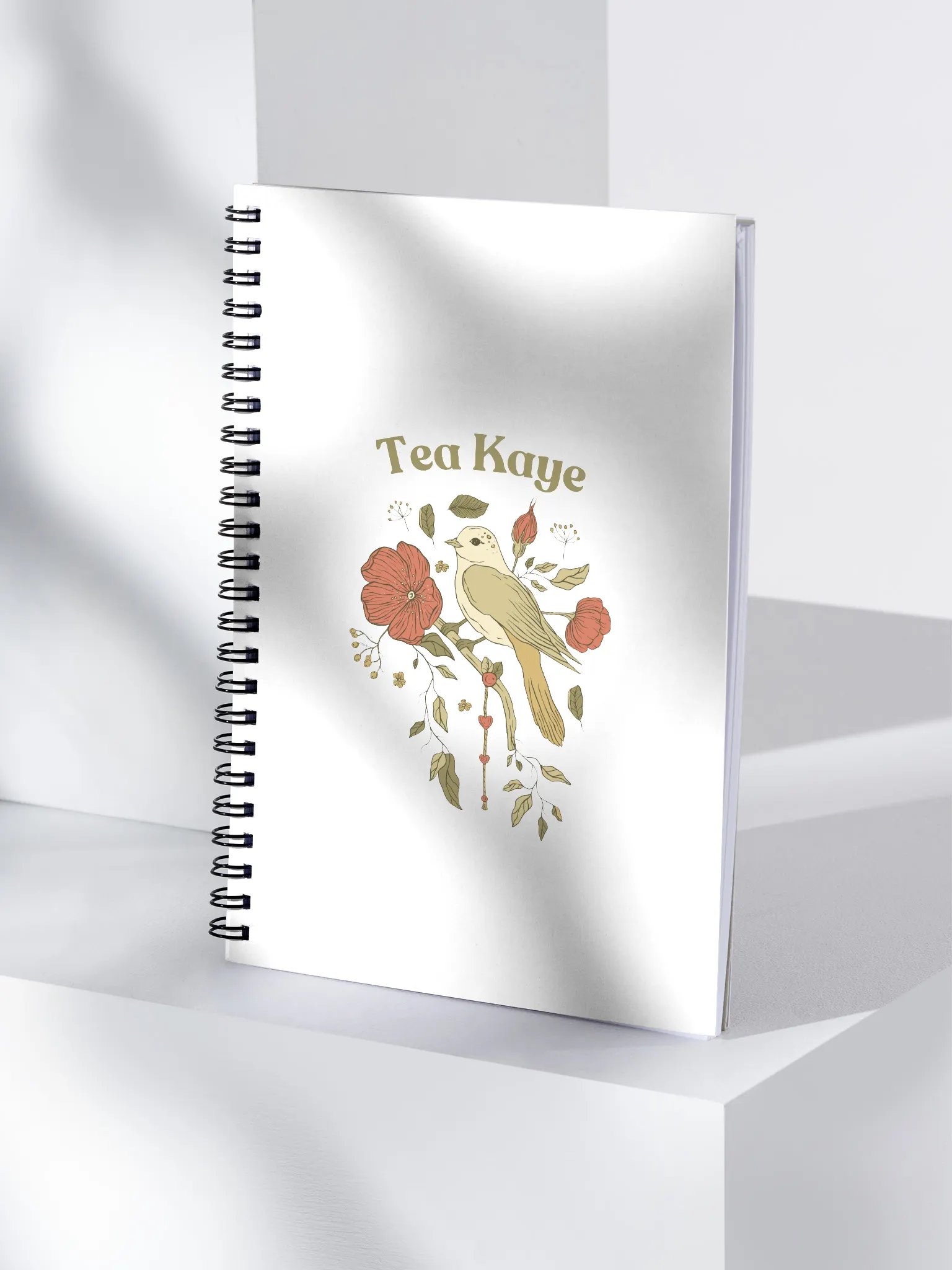 Vintage Tea Kaye Autumn Bird Notebook product image (4)