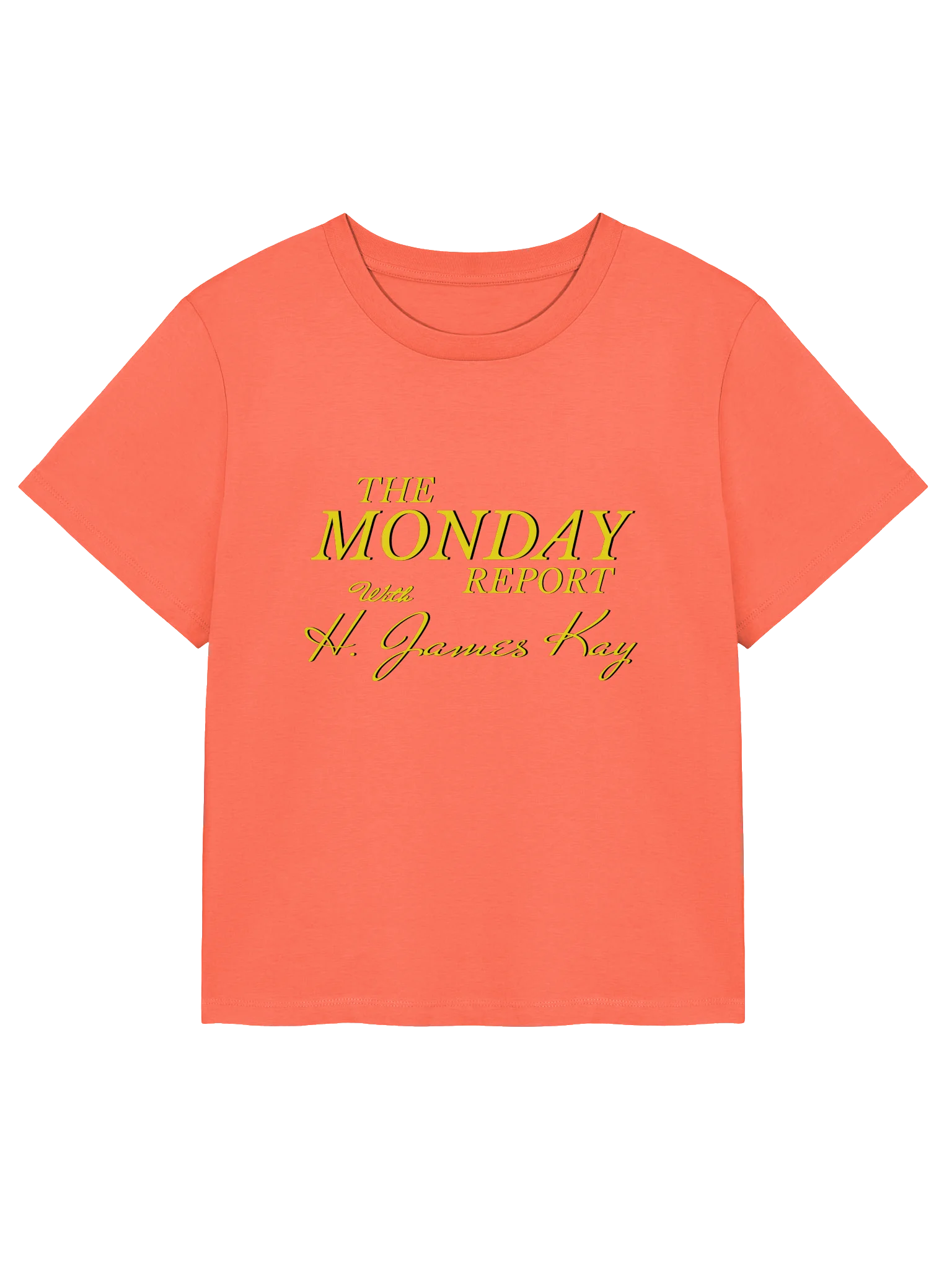 The Monday Report Ladies Tee Shirt product image (9)