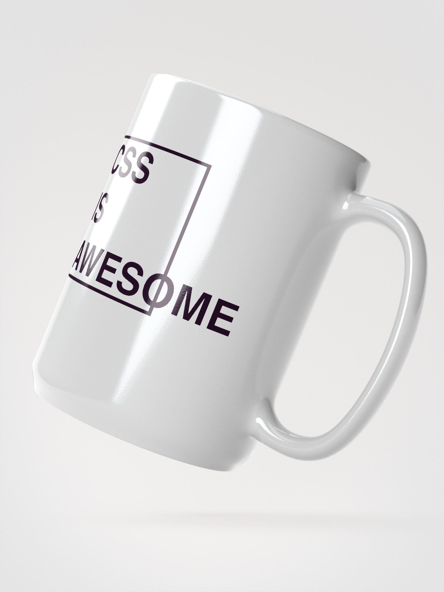 CSS Is Awesome (Until You Try It): White Glossy Mug product image (2)