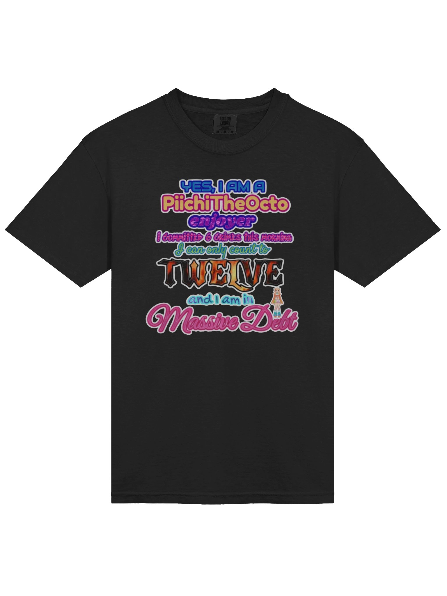 PiichiTheOcto Enjoyer T-Shirt product image (17)
