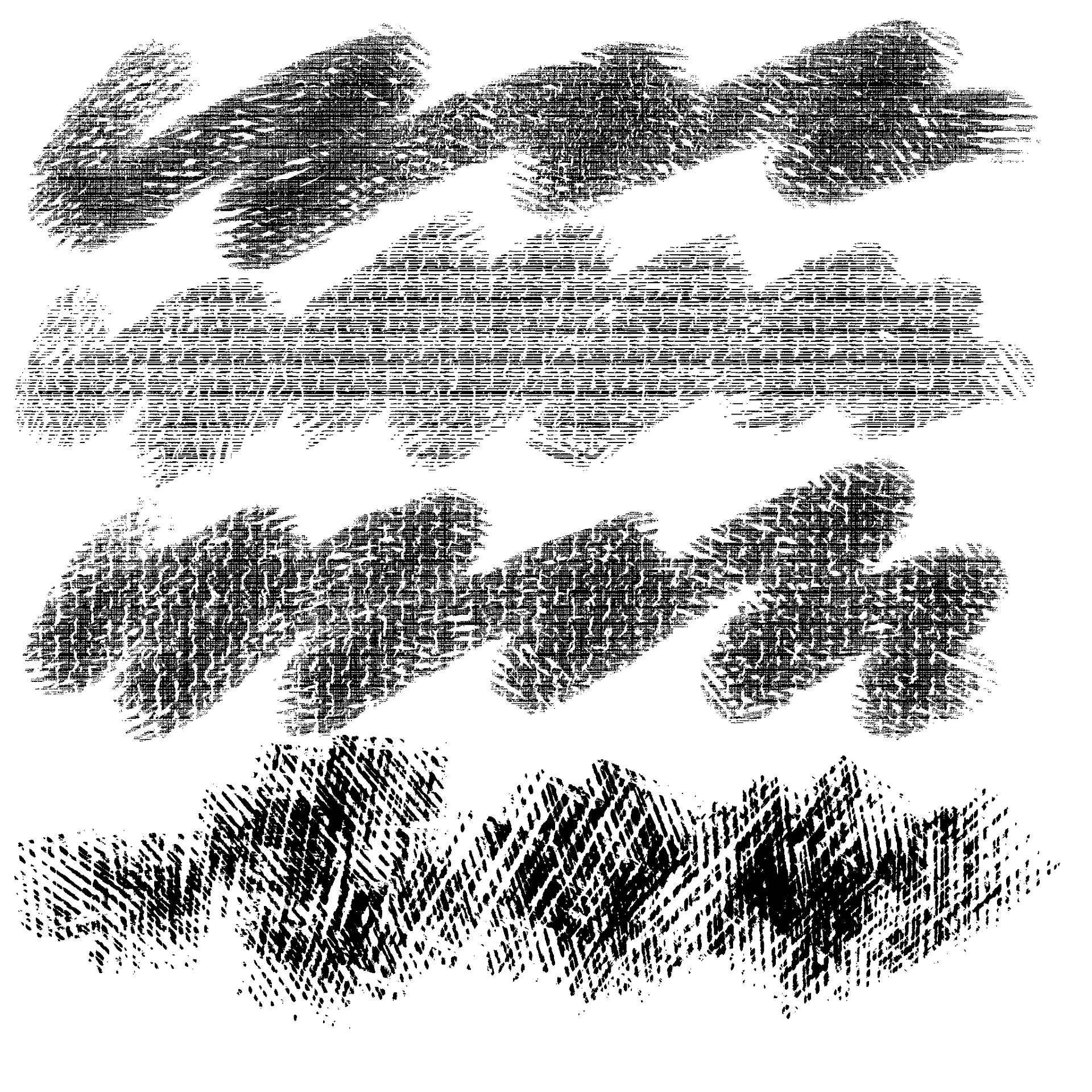 9 Cross Hatching Brushes for Procreate product image (2)