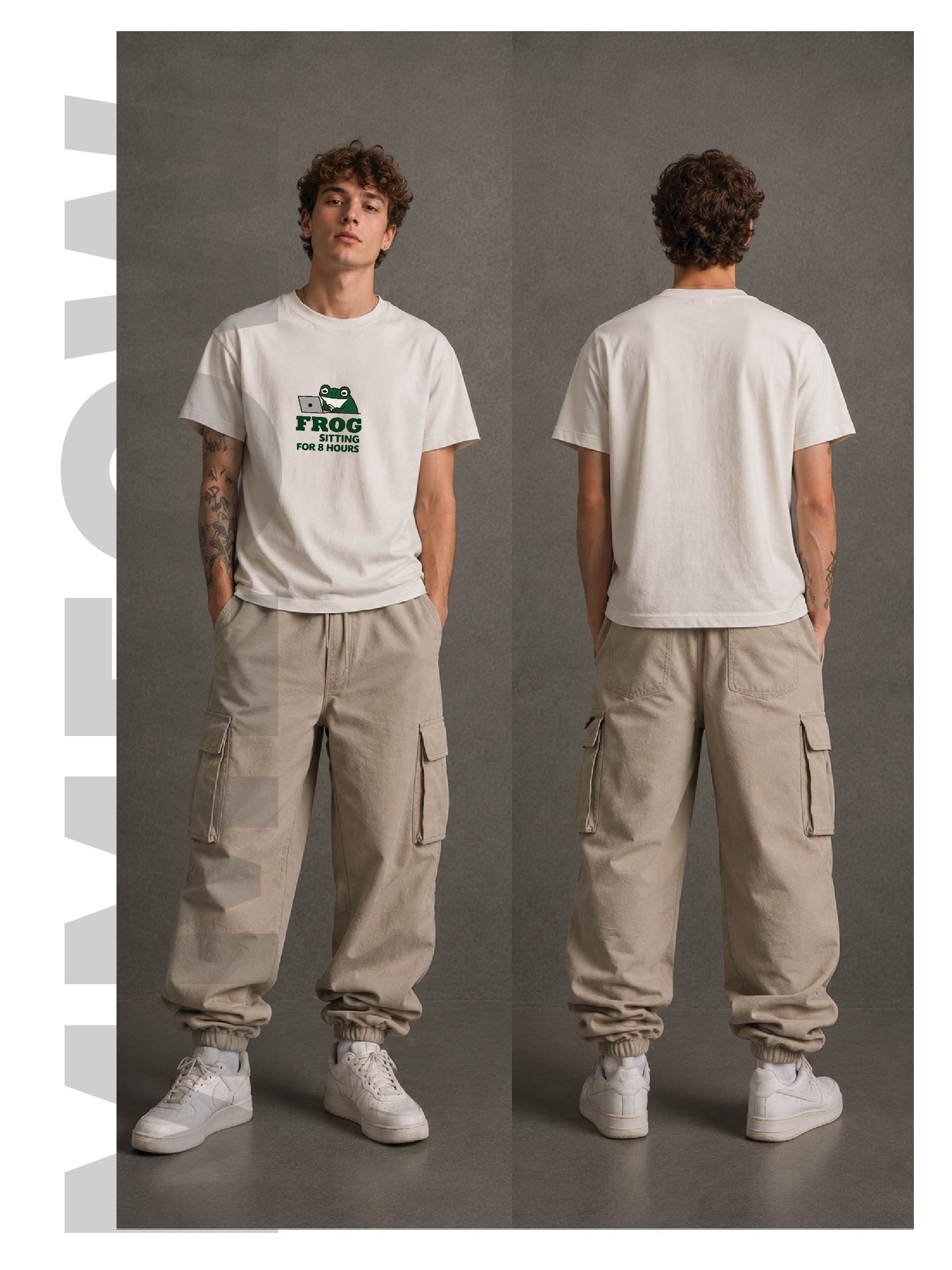 Frog sitting for 8 hours T - SHIRT PRINTED product image (57)