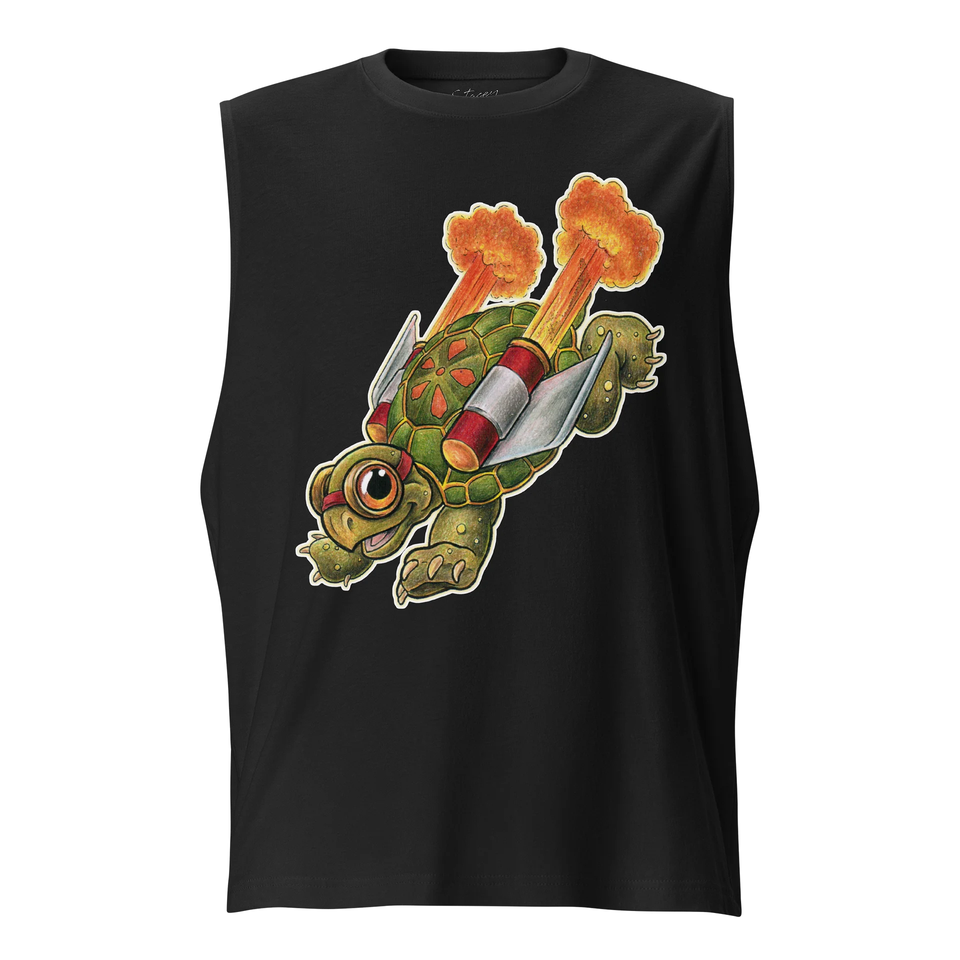 Jetpack Tortoise Muscle Tank product image (3)