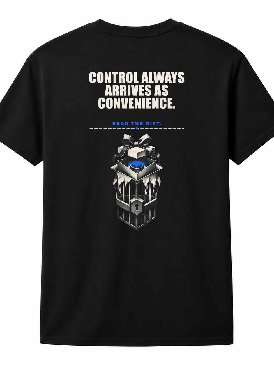 Control Always Arrives as Convenience Graphic Tee product image (1)