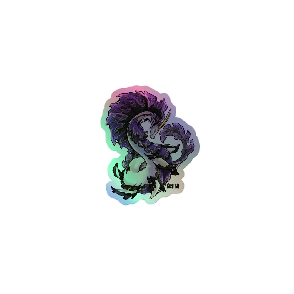 Hidden Kelpie Holographic Sticker product image (1)