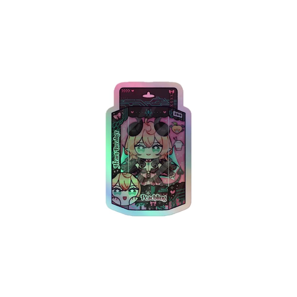 All Dolled Up Holographic Sticker product image (1)
