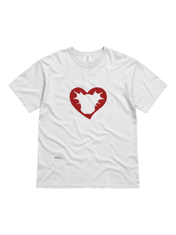 HNF Heart T-Shirt | Red Logo product image (1)