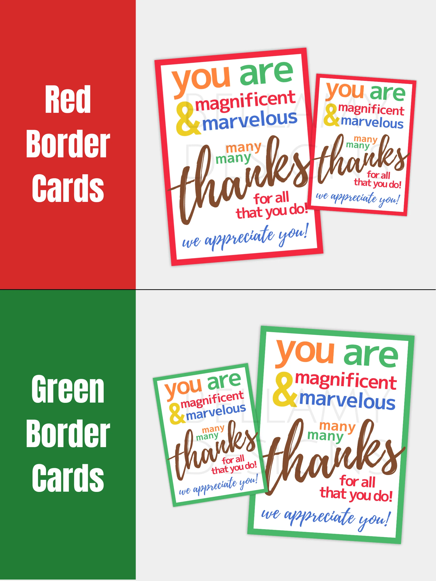 Chocolate Candies Thank You Gift Tags product image (4)