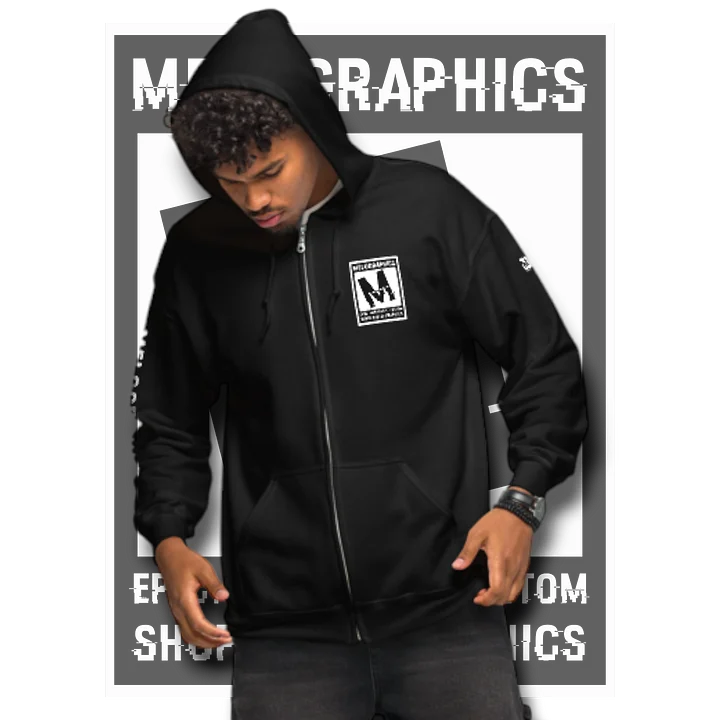 MELOGRAPHICS - Classic Zip Hoodie | #MadeByMELO product image (2)