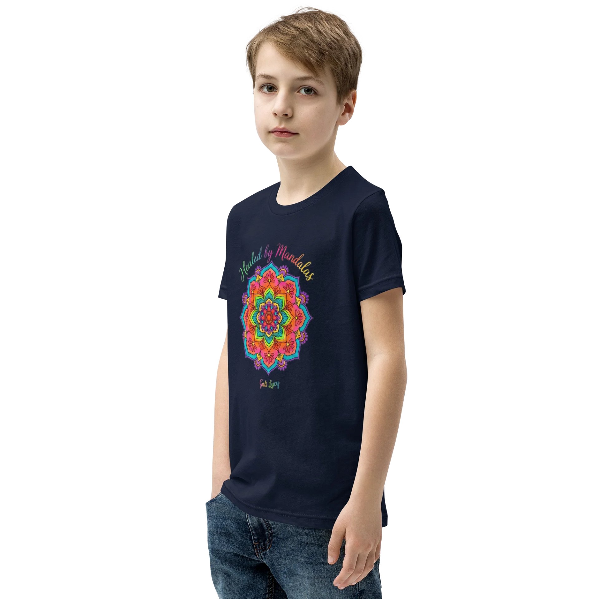 Mandalas Unisex Youth T-Shirt product image (3)