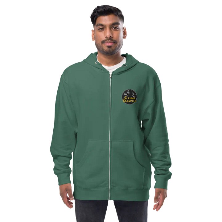 Mr. E's Official Crime DAWGS Embroidered Zip-Up Hoodie product image (2)