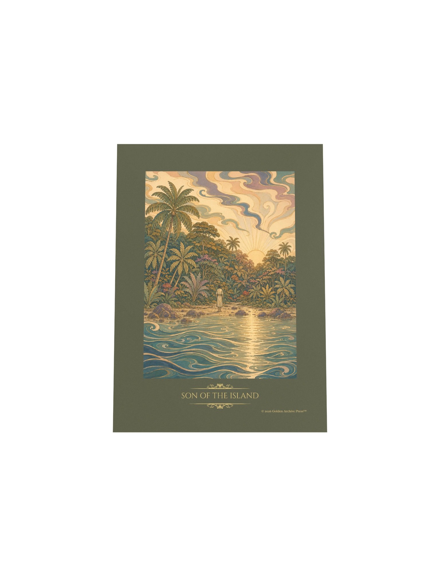 Son of the Island — Art Nouveau Art Print (Return Home) product image (29)