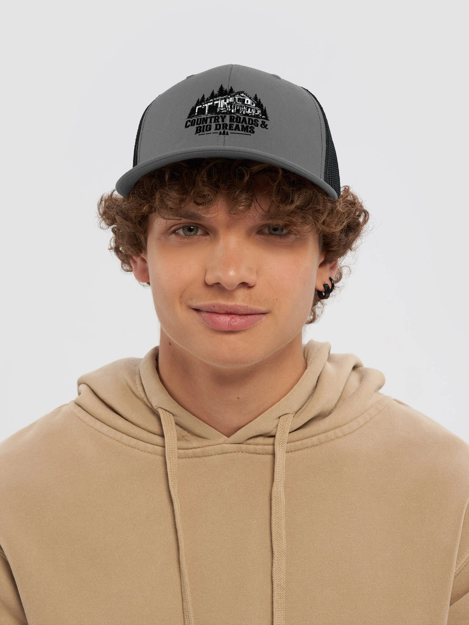 Country Roads & Big Dreams Trucker Hat product image (5)