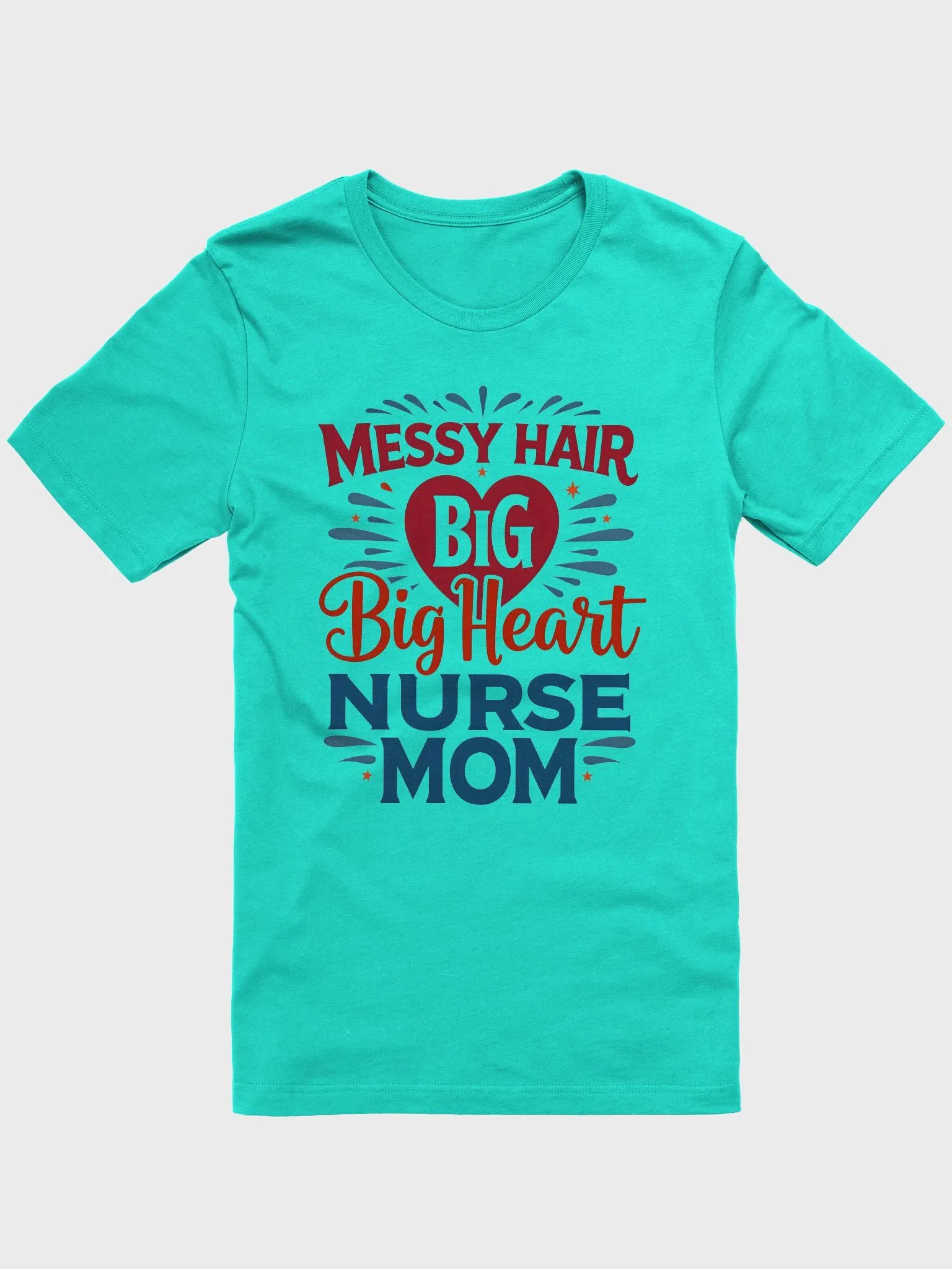 Nurse Mom Heart T-Shirt product image (3)