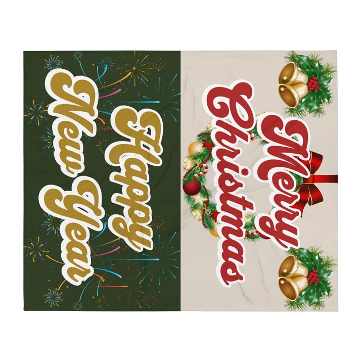 Merry Christmas - Happy New Year Blanket product image (2)