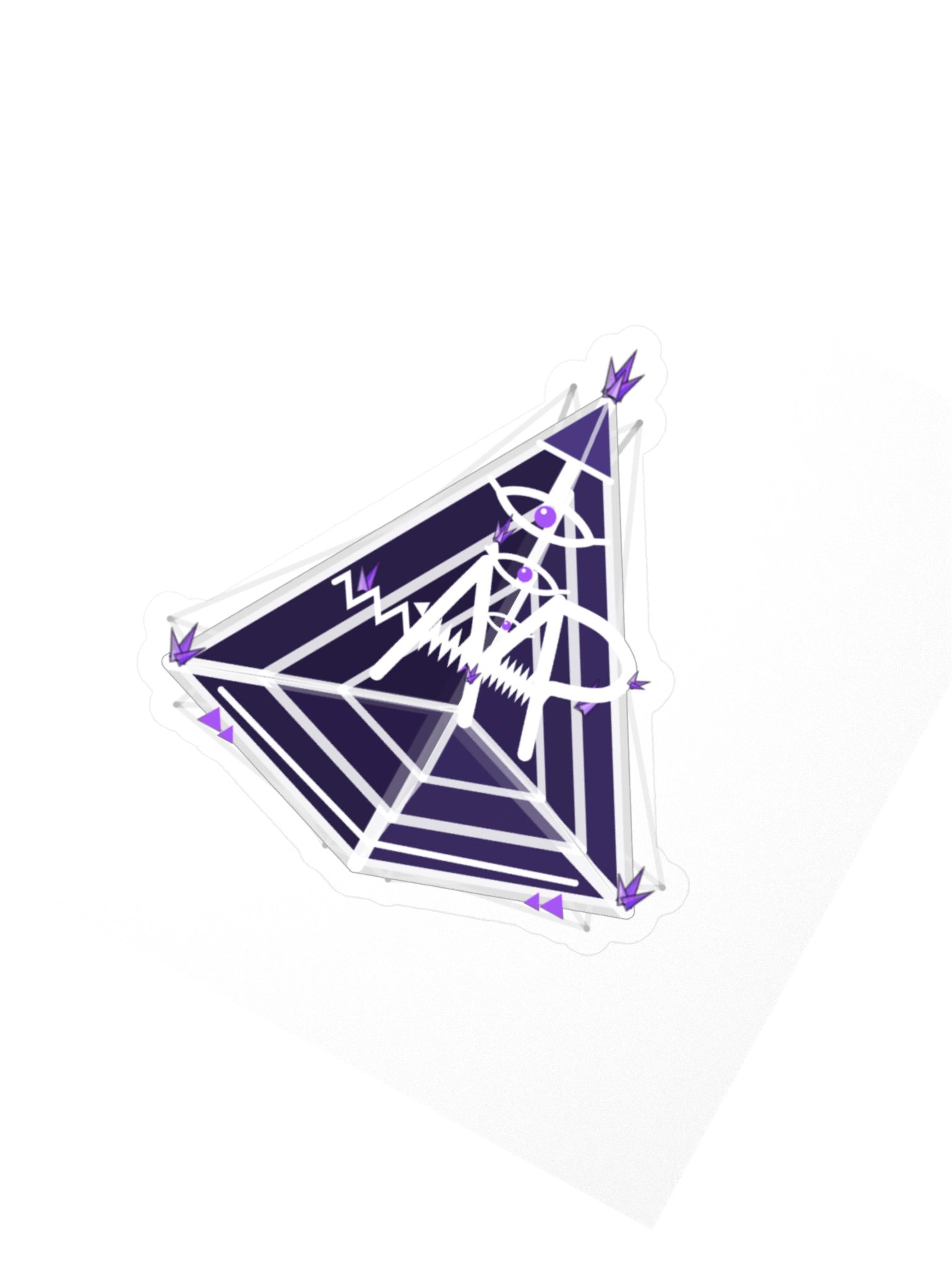 Mt. AMP 9D Pyramid — Transfer Sticker product image (2)