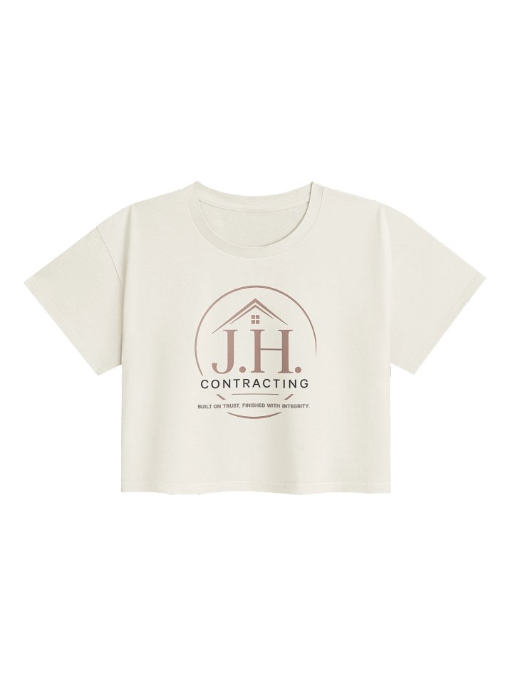 J.H. Contracting Women's Crop Top product image (1)