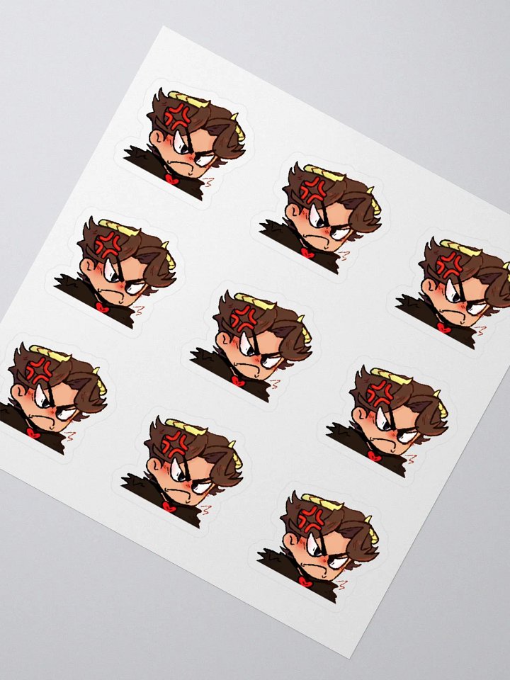 Nukeri Emote Sticker Set - 9x Angry product image (6)