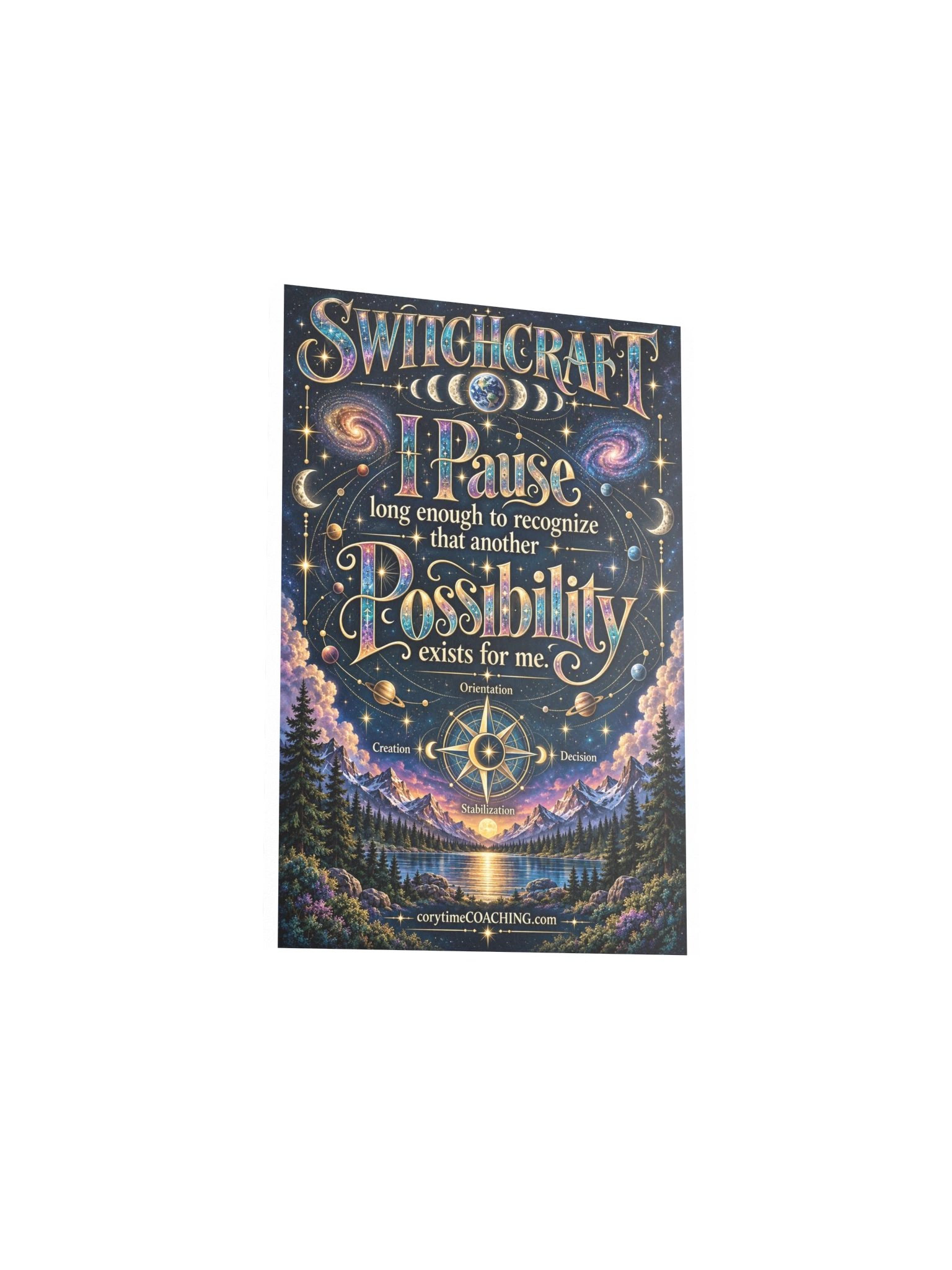 corytimeCOACHINGmerch SWITCHCRAFT Enhanced Matte Paper Poster product image (3)