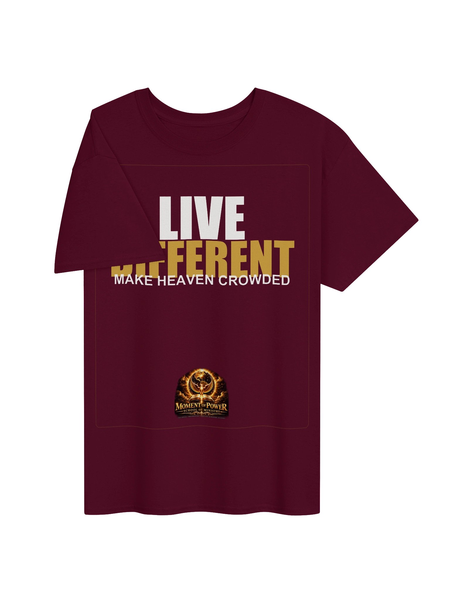 Live Different — Make Heaven Crowded Tee product image (73)