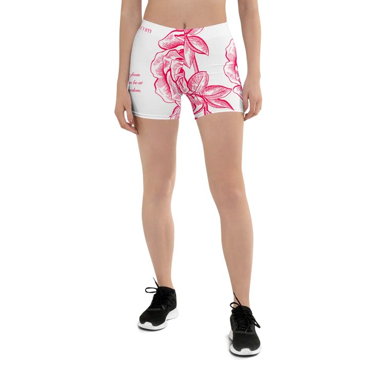 Rose Colored Women's Biker Shorts product image (1)