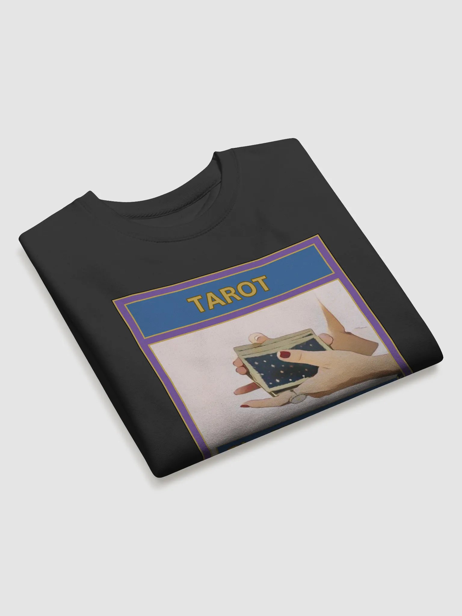 Tarot Shuffling Cards Not Drama Tarot Sweatshirt, Tarot Card Vibes Sweatshirt, Tarot Card Sweatshirt product image (2)