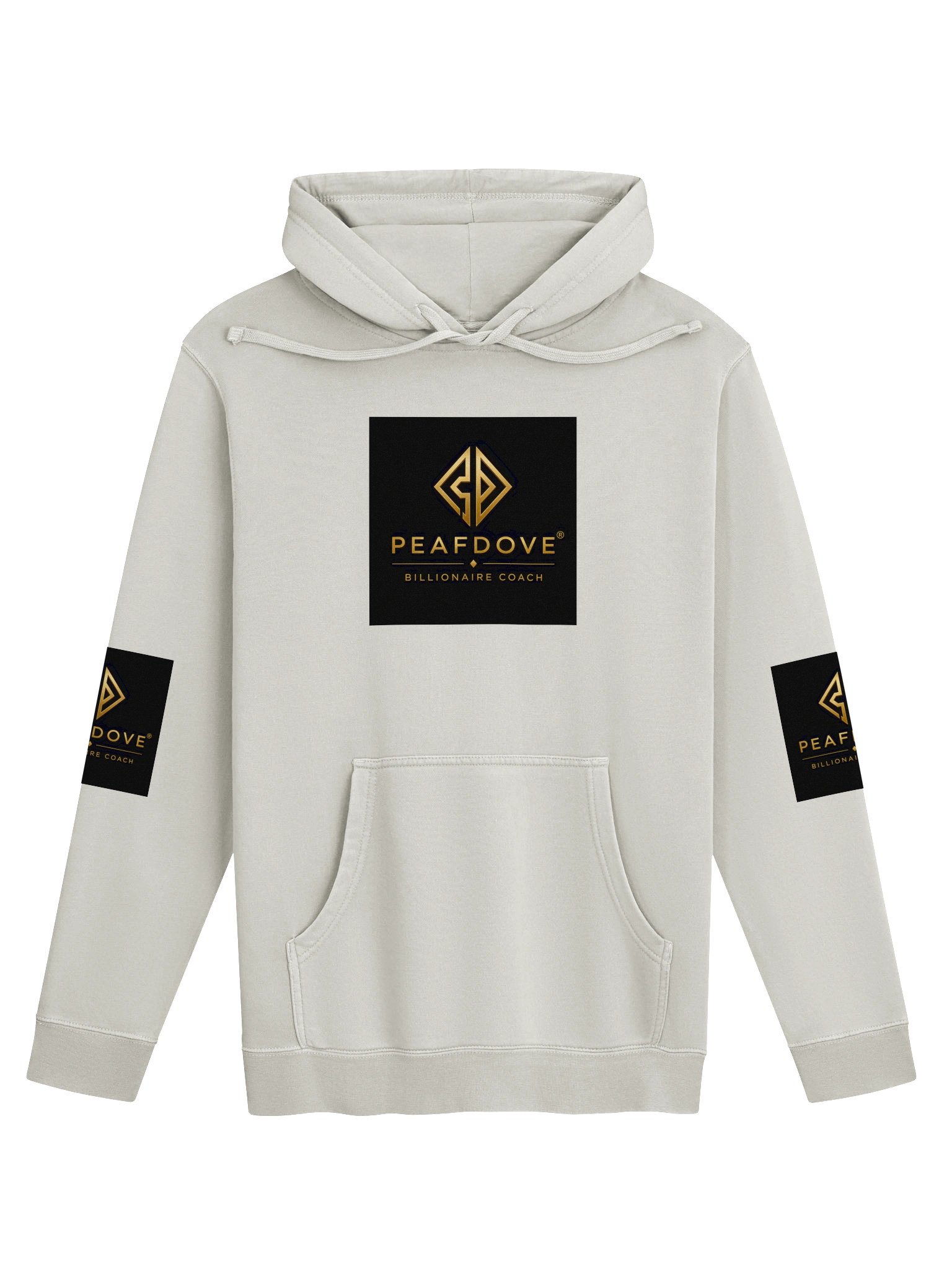 PEAFDOVE® BILLIONAIRE COACH™ Hoodie 👑⚽ Train the Mind. Own the Game. product image (1)
