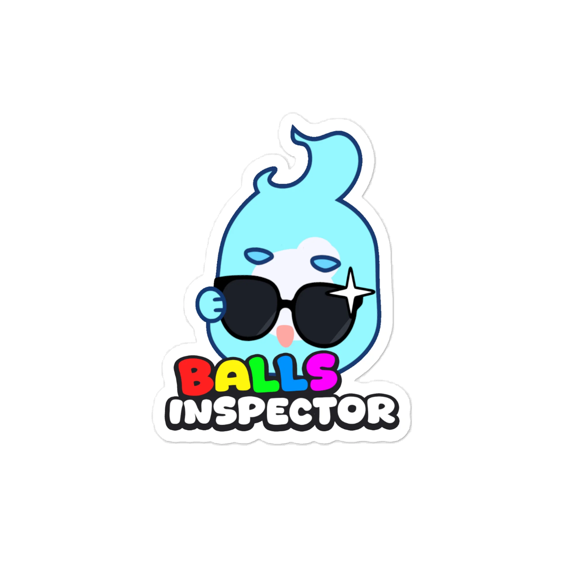 BALLS INSPECTOR - Vinyl Decal Sticker [ For Cars / Bottles / Laptops etc.] product image (1)