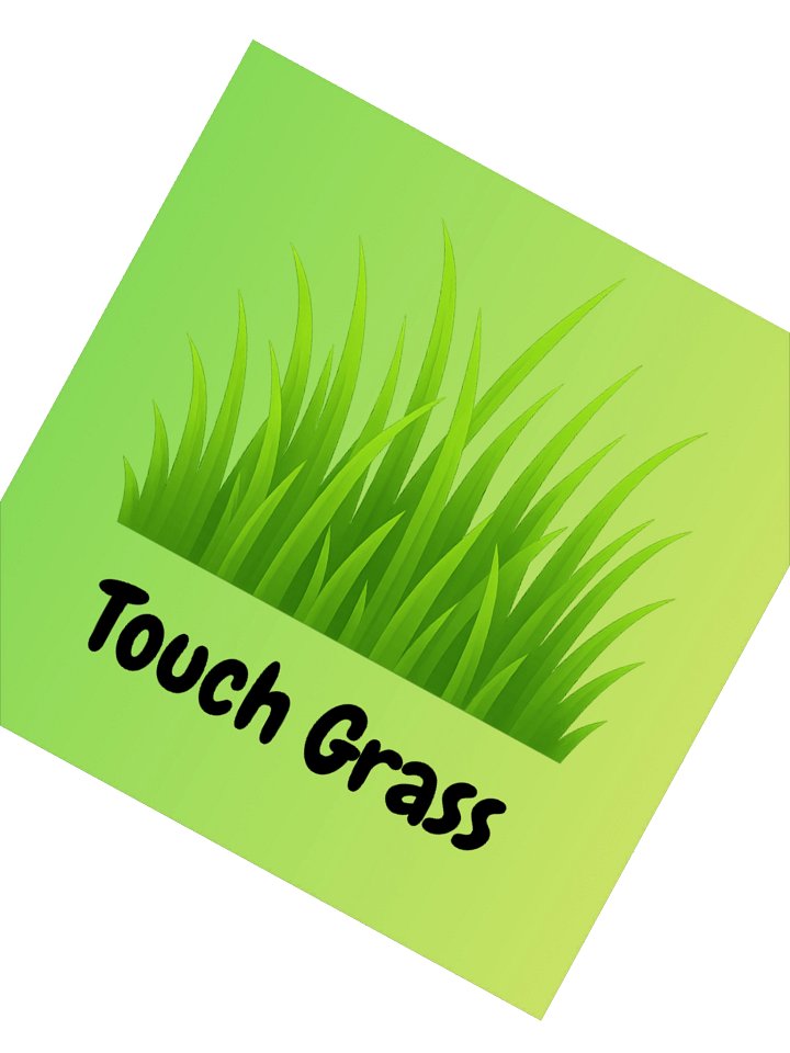Touch Grass Sticker product image (4)