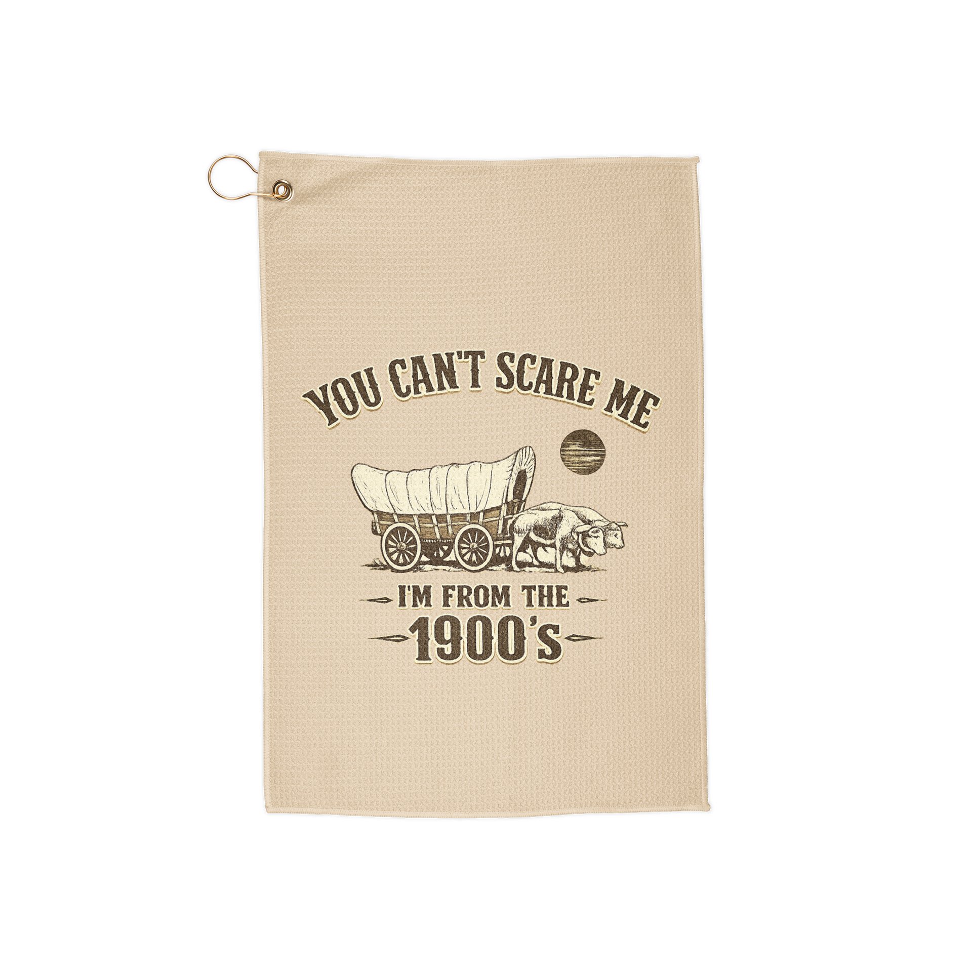 I’m From the 1900s Golf Towel product image (2)