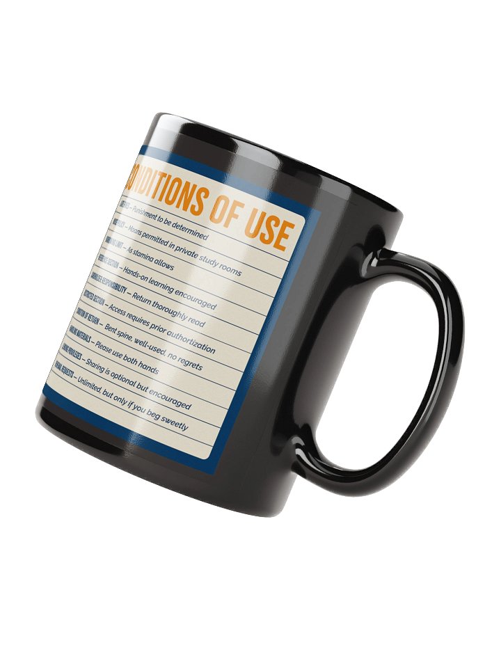 Pages of Chaos Membership Mug (Black) product image (2)