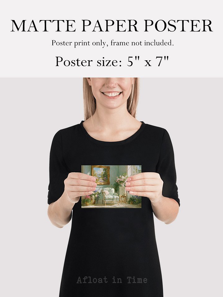 The Light Between Flowers - Matte Paper Poster product image (4)