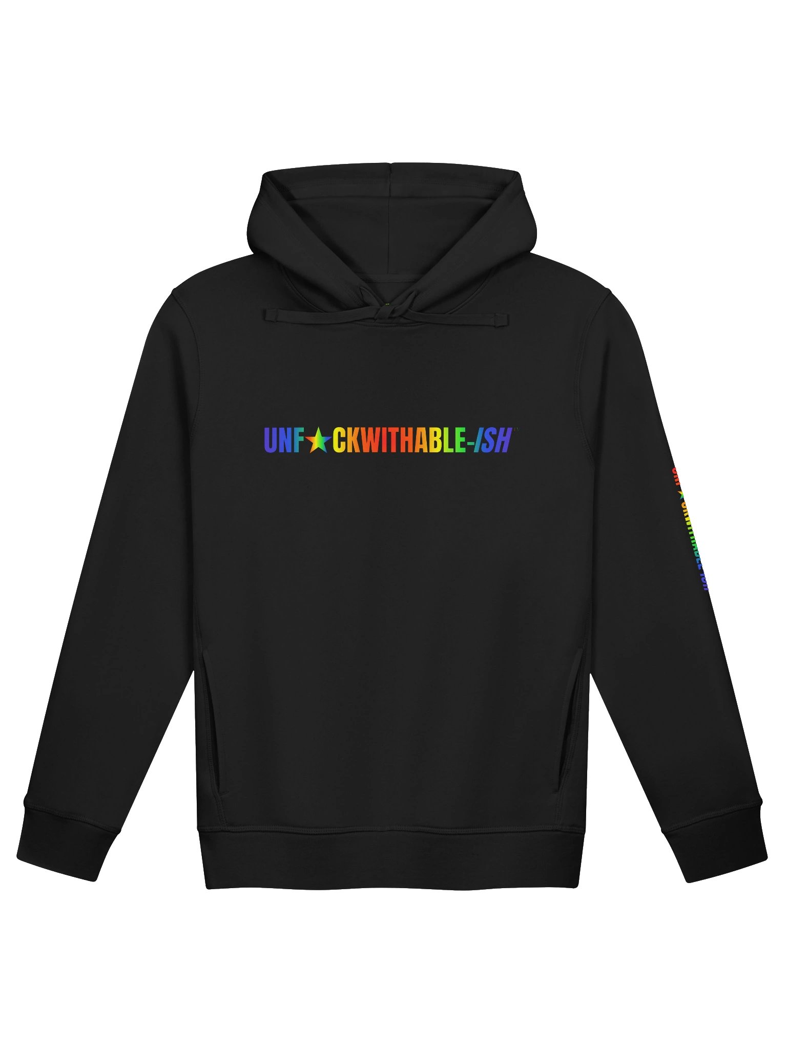 UNF★CKWITHABLE-ISH™ Women's Relaxed Fit Pride Organic Cotton Hoodie product image (9)
