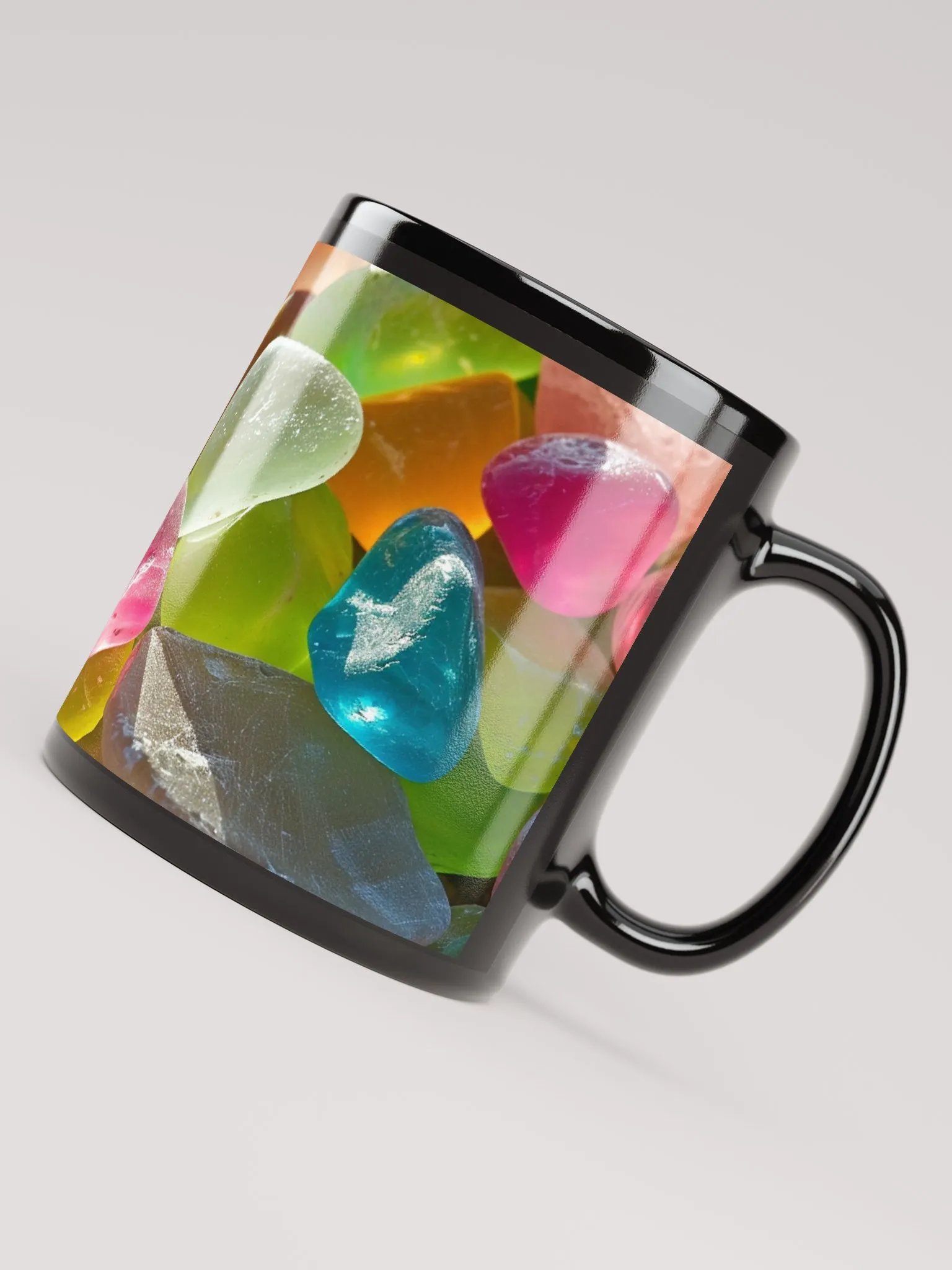 Neon Sea Glass Coffee Cup - Fun Morning Sips product image (4)