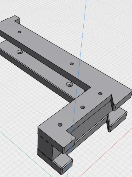 15mm French Cleat Brackets 3D Print Stl File Bundle product image (2)