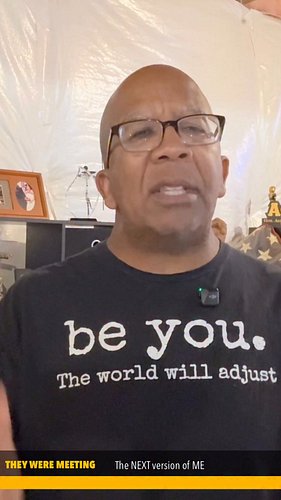 When you evolve, people may need time to adjust to the person you are becoming.

Their reference point is the person you used...