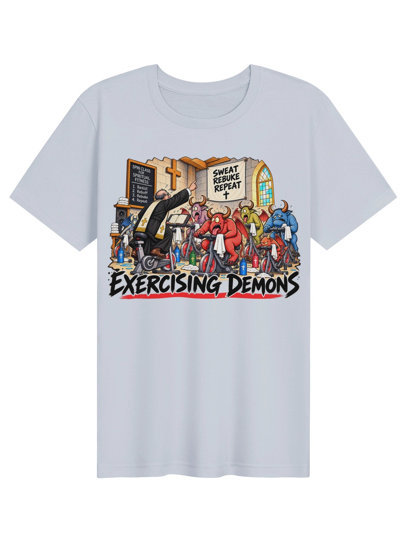 Exercising Demons Tee product image (1)