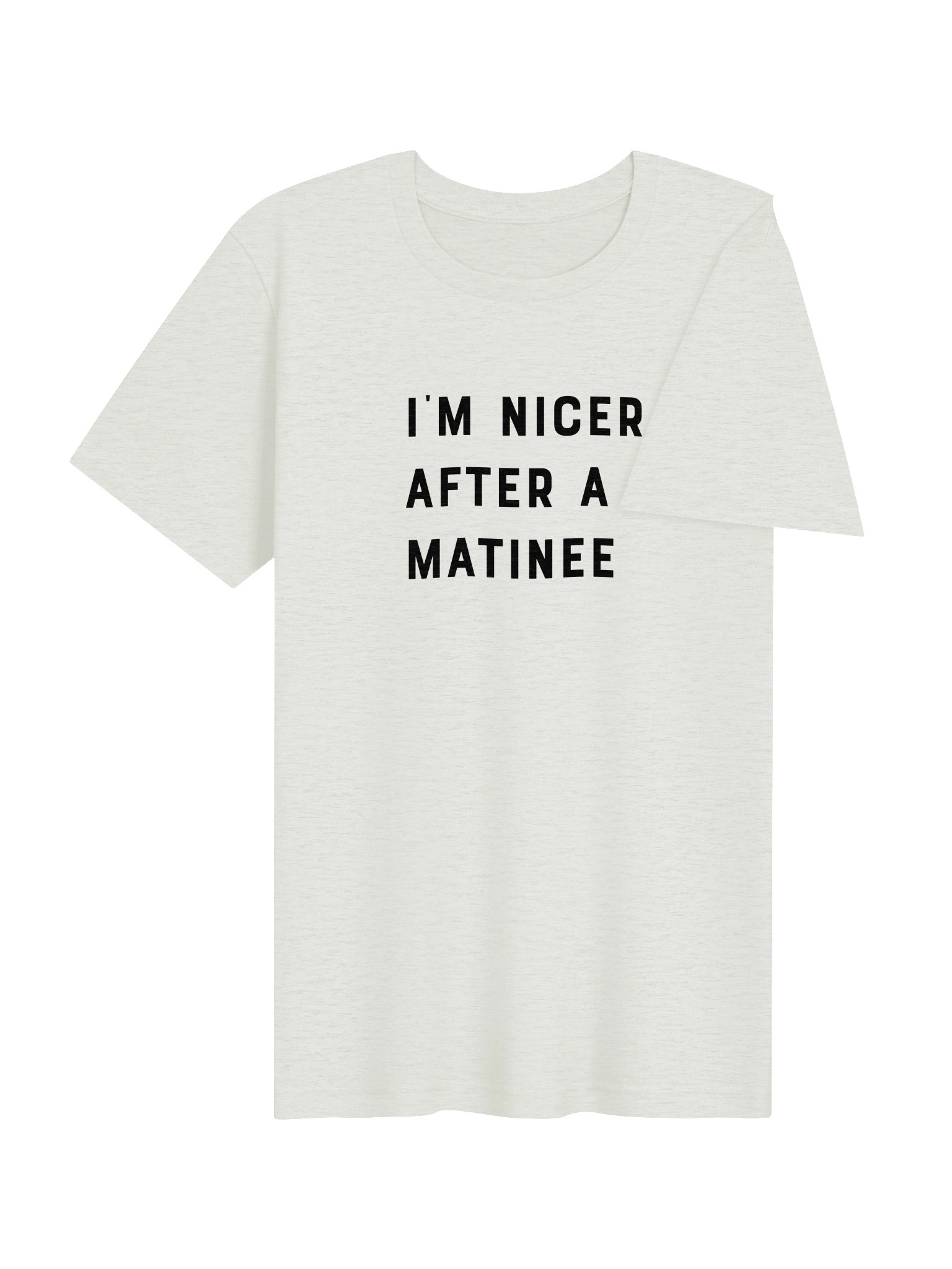 I'm Nicer After a Matinee tee product image (14)