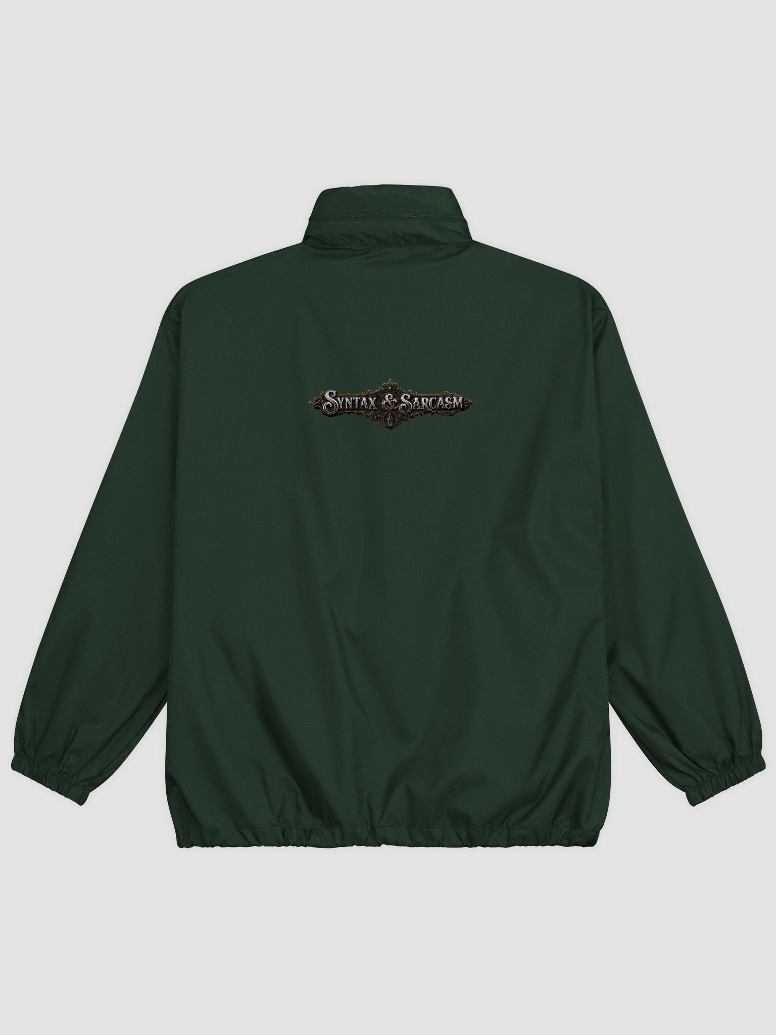Syntax & Sarcasm Probably Fine Classic Windbreaker Jacket product image (6)