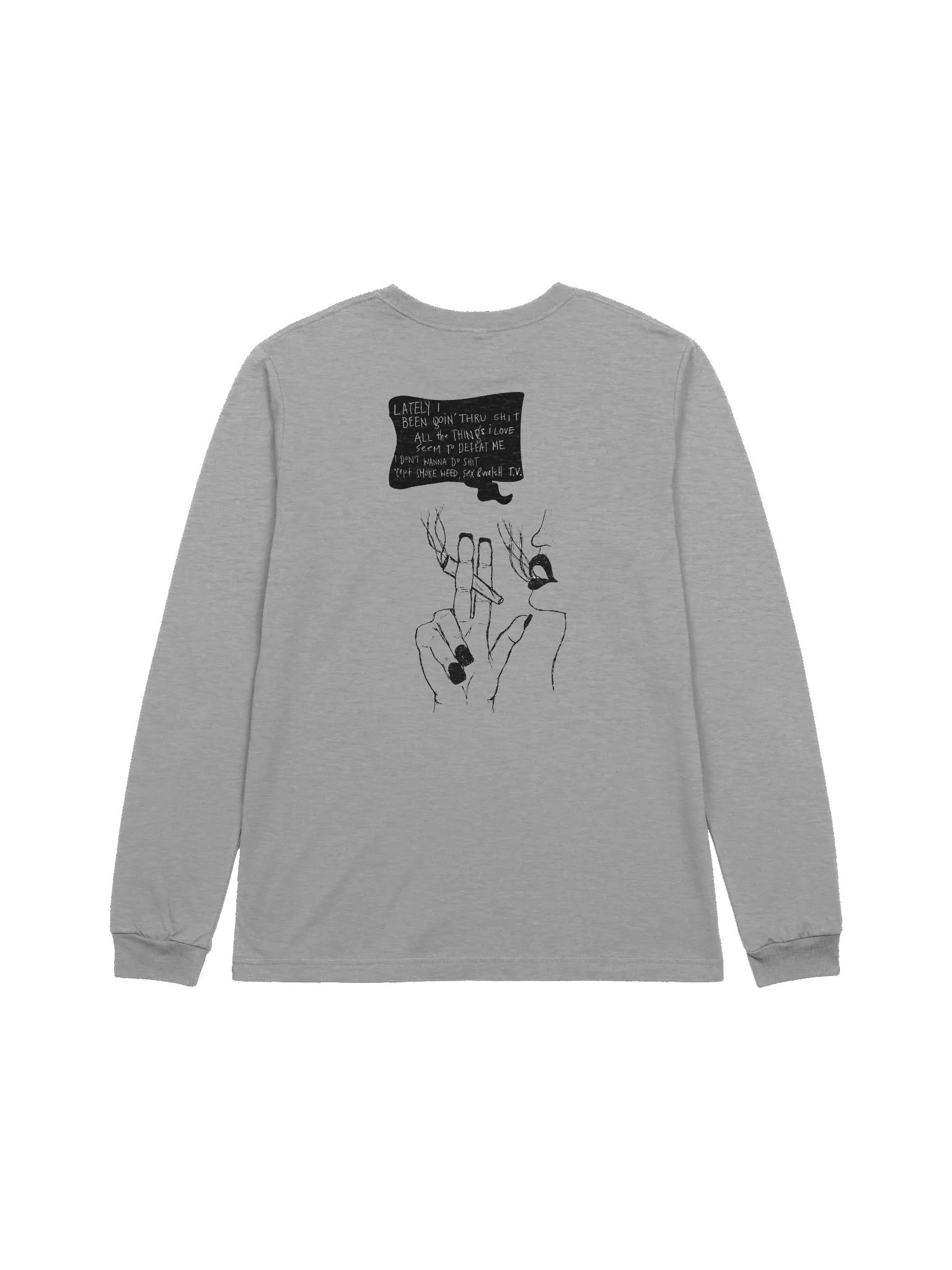 weed sex TV tee product image (3)