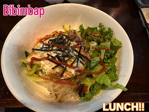 Was craving bibimbap! Main restaurant was closed. Had to settle for their competition.