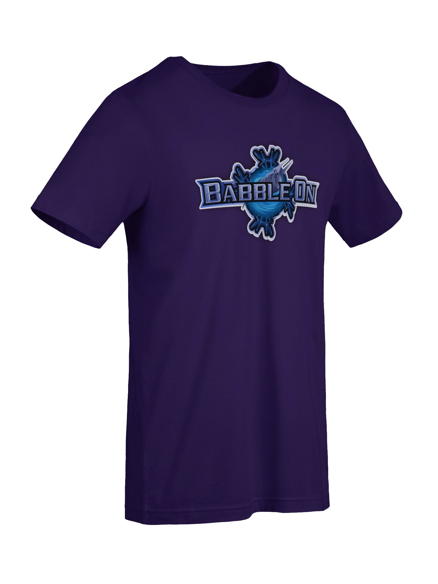 Babble On Logo Tee, Purple Edition product image (7)
