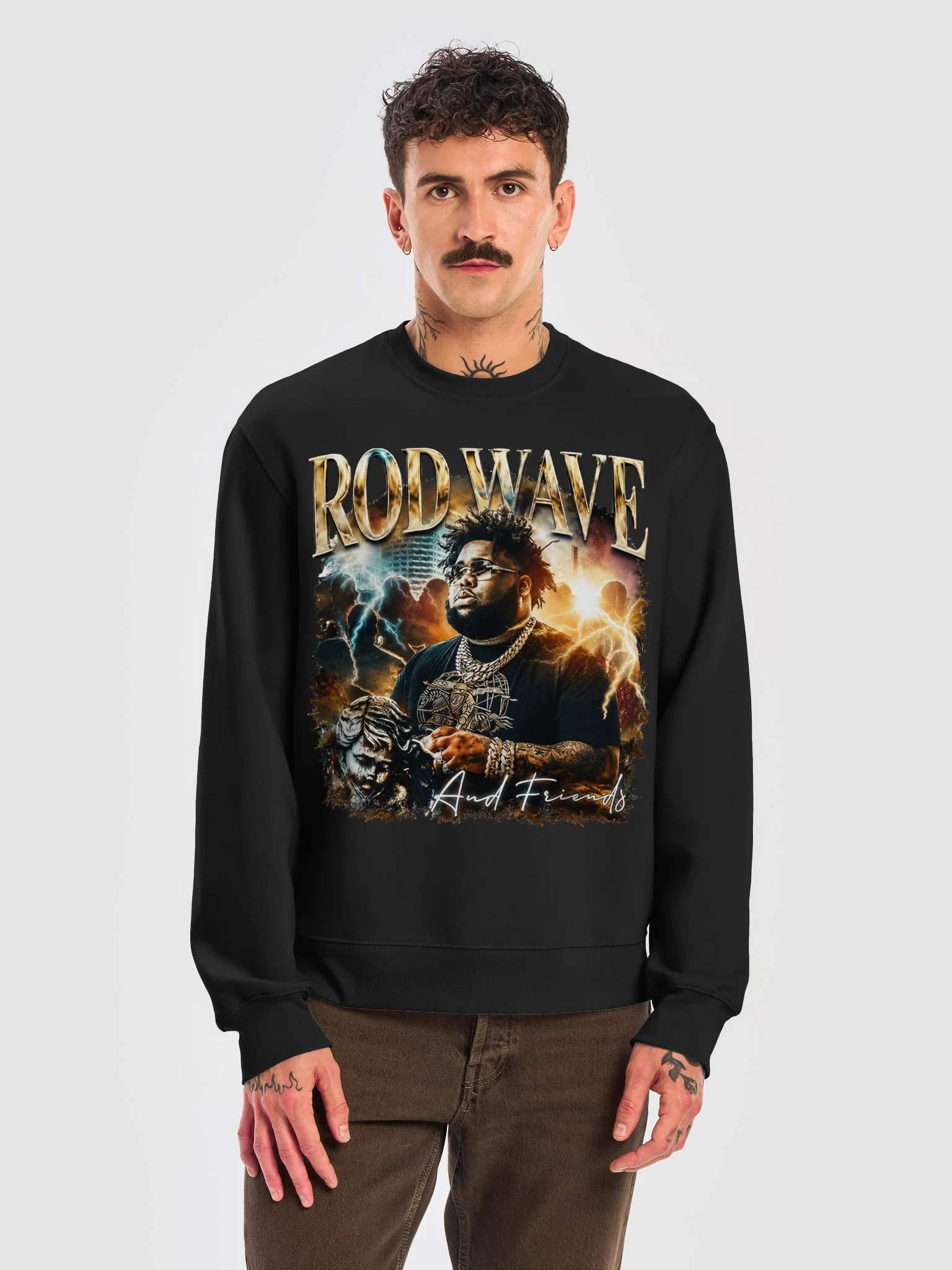 RODWAVE & Friends Lightning Poster Sweatshirt product image (5)